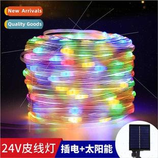 Leather Decorati Low String ghts LED Voltage New