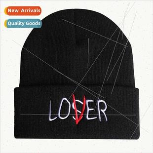 fall winter Loser men embroidery personalized knted women