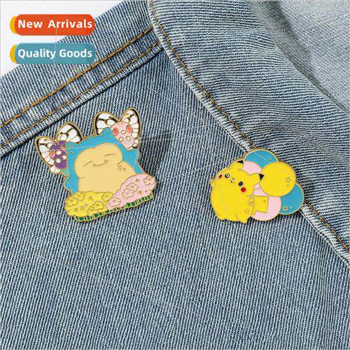 New cartoon Pokémon creative  brooch to take the balloon Pi