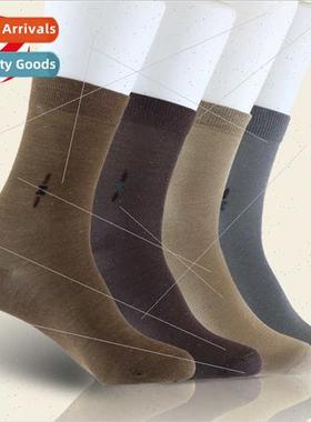 Spring Autumn men silk socks breathable comtable anti-odor t