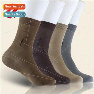 Spring Autumn men silk socks breathable comtable anti-odor t