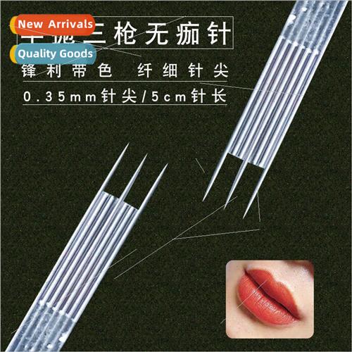 0.35 half throw machine three shots needle tattoo embroidery