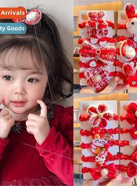 Children leather bfemale tie head high color value does not