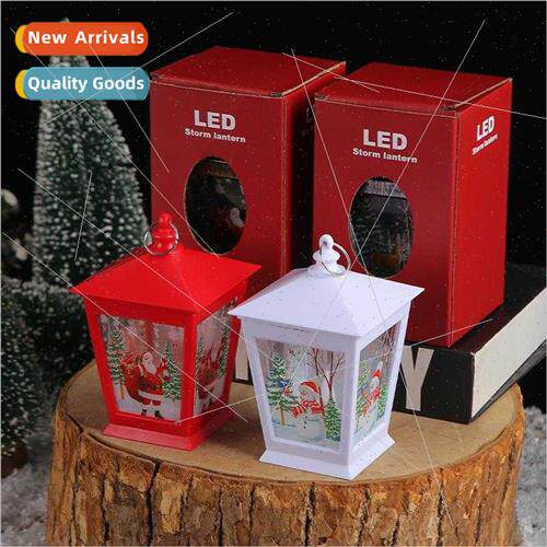 Christmas house wind lamp cute girl Christmas night light po