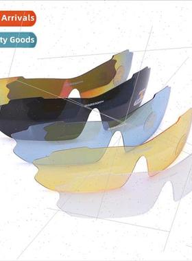 0089 Cycling glasses wh onePCS lens polarized dazzle transpa