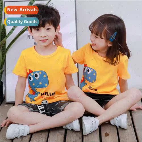 Kids t-shirt summer 2020 new cotton short-sleeved cartoon pa