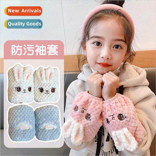 Cute super cute bunny children sleeve boy girl baby sleeve g