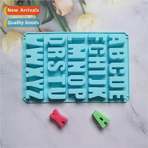 26 English letters 603 chocolate silicone mold cake pudding