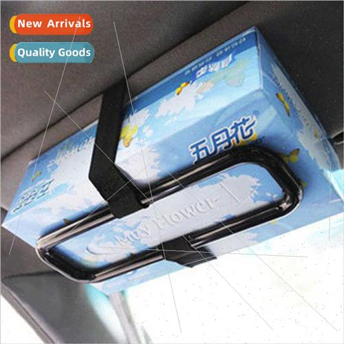 Car visor paper towel holder seat back tissue box set Car ca
