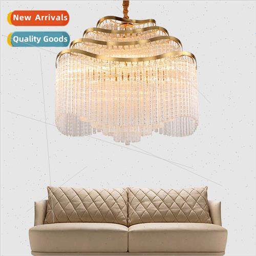 New HK- showroom light luxury living room chandelier post-mo