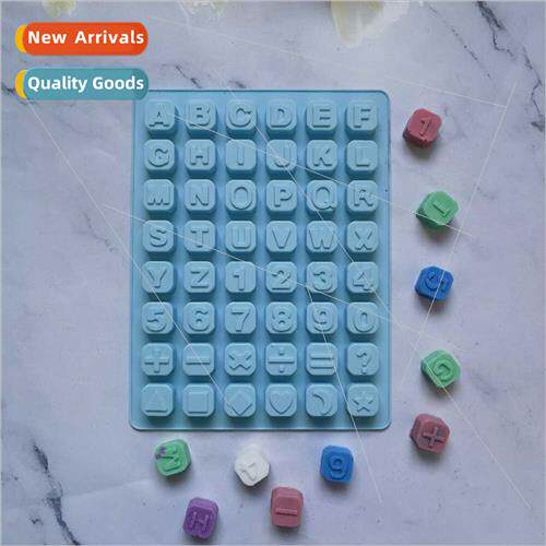 licone keyboard alphanumeric chocolate DIY cake Ice cube coo