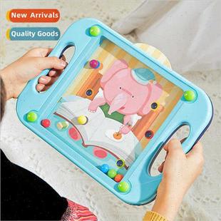 tumbler balance toys palm beads Children walking educational