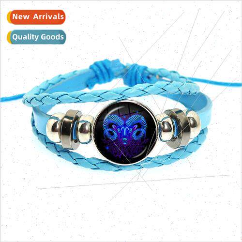 Europe Uned States hrope 12 constellations zodiac blue punk