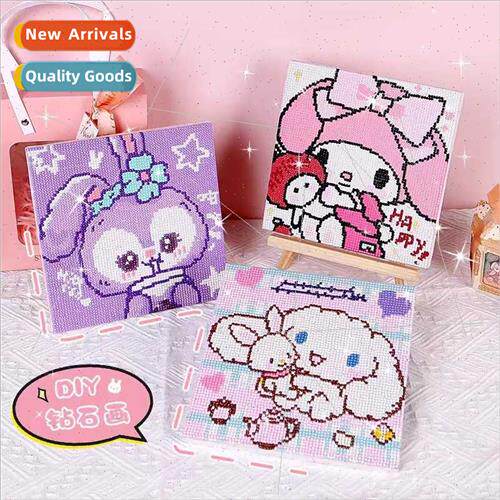 Diamond painting children new frame full drill handmade poin