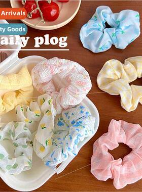 Large intestine hair bfemale Korean  organza fat intestine h