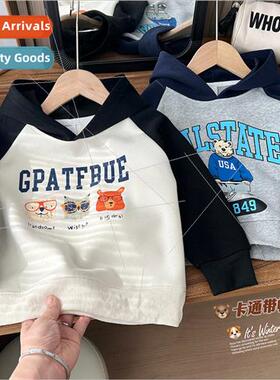 2024 spring childrens clothing boys and children cartoon pri