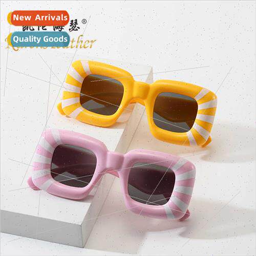 New box printing sunglasses 86629 Europe bread color sunglas