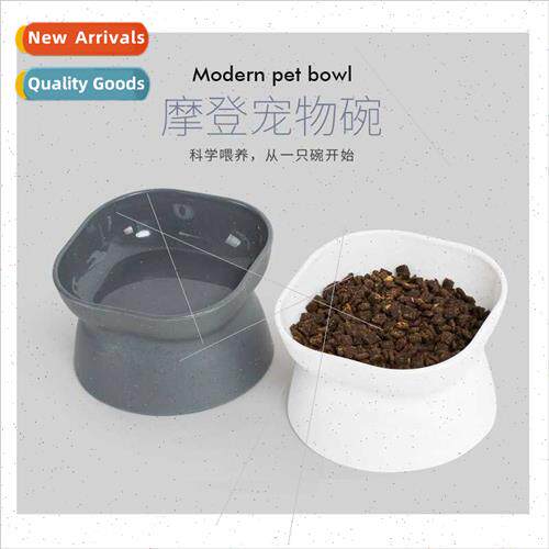 Tall Pet Bowl Dogs Cats Dual Purpose Food Bowl Water Bowl Sl