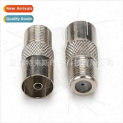 F to 9.5 female inch F header to RF female Cable TV adapter