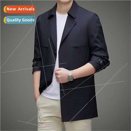 proud son jacket men lapel spring autumn high-grade jacket m