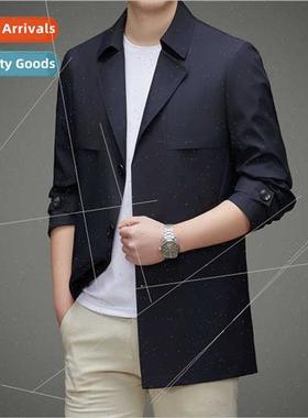 proud son jacket men lapel spring autumn high-grade jacket m