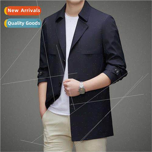 proud son jacket men lapel spring autumn high-grade jacket m