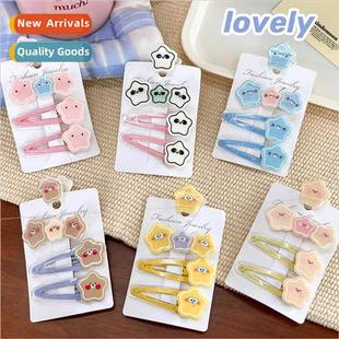 set card animal heart girl ins clip hair star ltle Cute