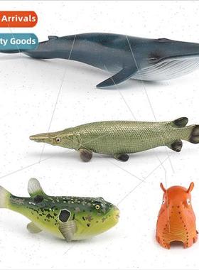 Model Blue Whale Crocodile Bird Eel River Fish Dumbo Octopus