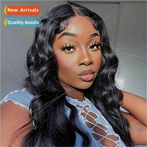 Europe fashion center parted big wave chemical fiber head co