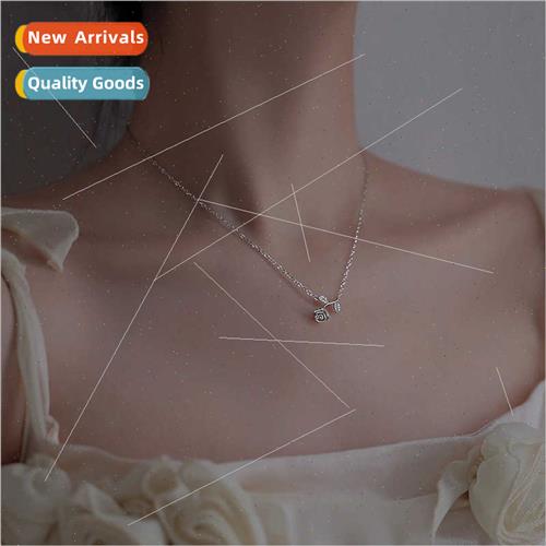 Prince rose necklace cold wind hundred wh pendant leaves zir