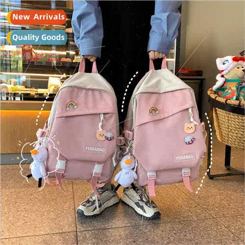 Cloth bag shoulders backpack 2023 spring new size oxd cloth