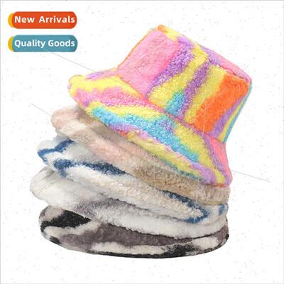 Basin hat winter female warm plush hat autumn winter thicken