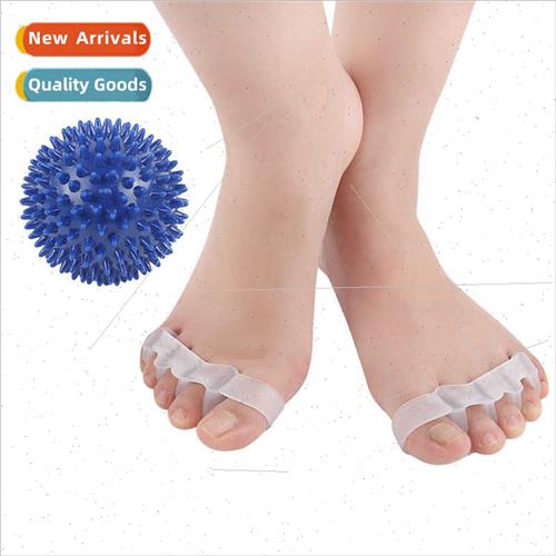 Massage Foot Twopcs Set Toe Sleeve Toe Separator Orthotic Pa
