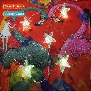 lights star gift copper holiday wire string led light