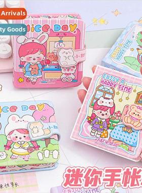 Square paper handbook small notebook cute mini notebook stud