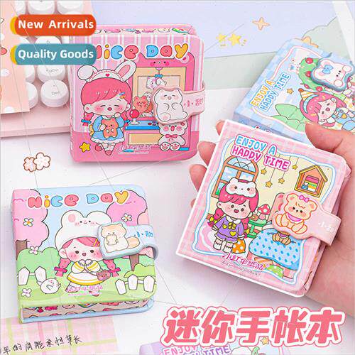 Square paper handbook small notebook cute mini notebook stud