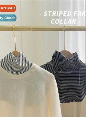 Warm false collars children versatile false collars high col