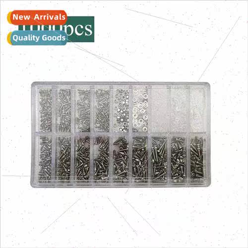 1000pcs Boxed 201 Stainless Steel Round Head Phillips Small