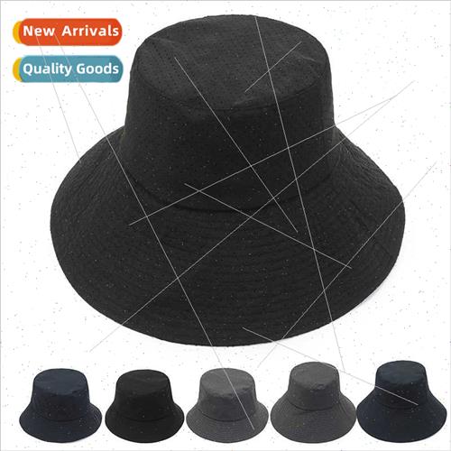 Black large-brimmed fisherman hat men Korean  tide tide summ