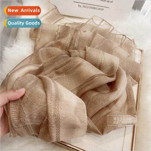 23 new silk mulberry silk wool scarf thin fall winter wh gol