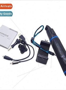 适用gopro hero11 mobile charging handle short selfie stick l