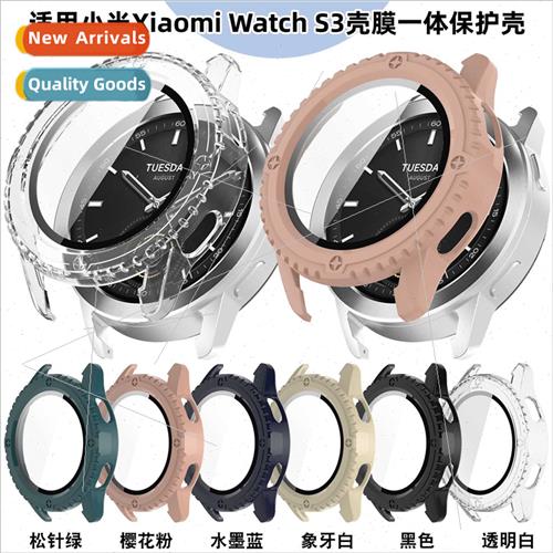 适用millet S3 watch case xiaomi watch S3 shell film all-in-o