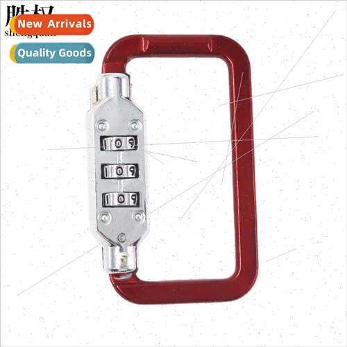 Exquise travel outdoor password buckle three-dig zinc alloy