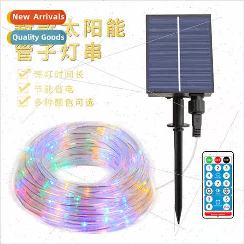LED Outdoor WaterproCopper Wire ght String Solar Remote Cont