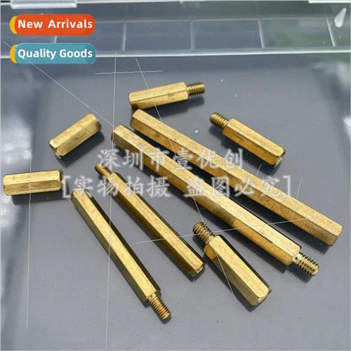 Double pass hexagonal copper column M4*6/8/10/12/14/15/18/20