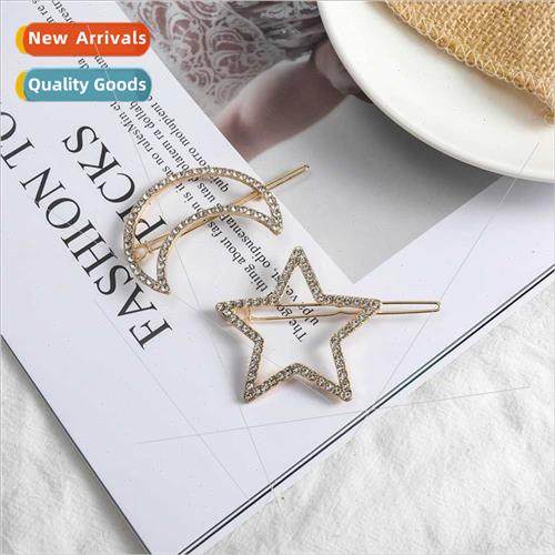 Korea a word clip bangs clip side clip hair clip ins rhinest