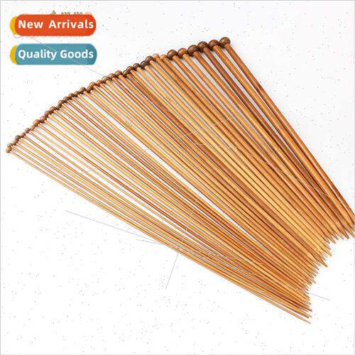 Charcoal Bamboo Needle Set Sweater Needles Plastic Stick Nee