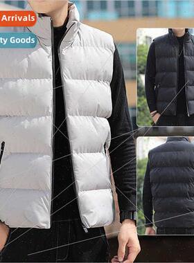 Winter new men padded warm undershirt sports leisure cotton