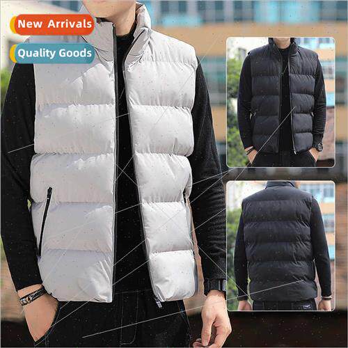 Winter new men padded warm undershirt sports leisure cotton