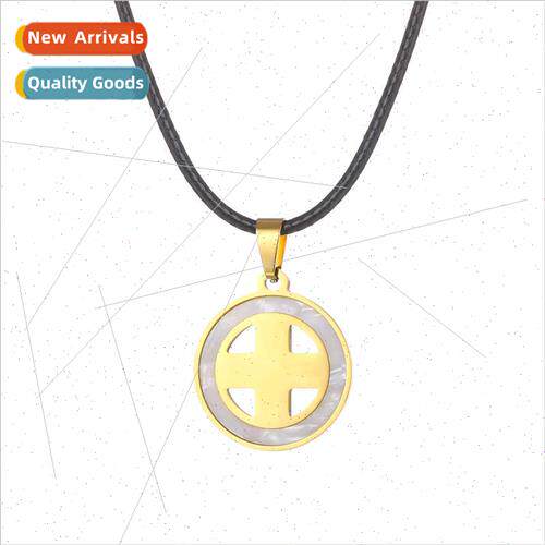 Fashion Couple Necklace  Creative Cross Pendant Vintage Neck